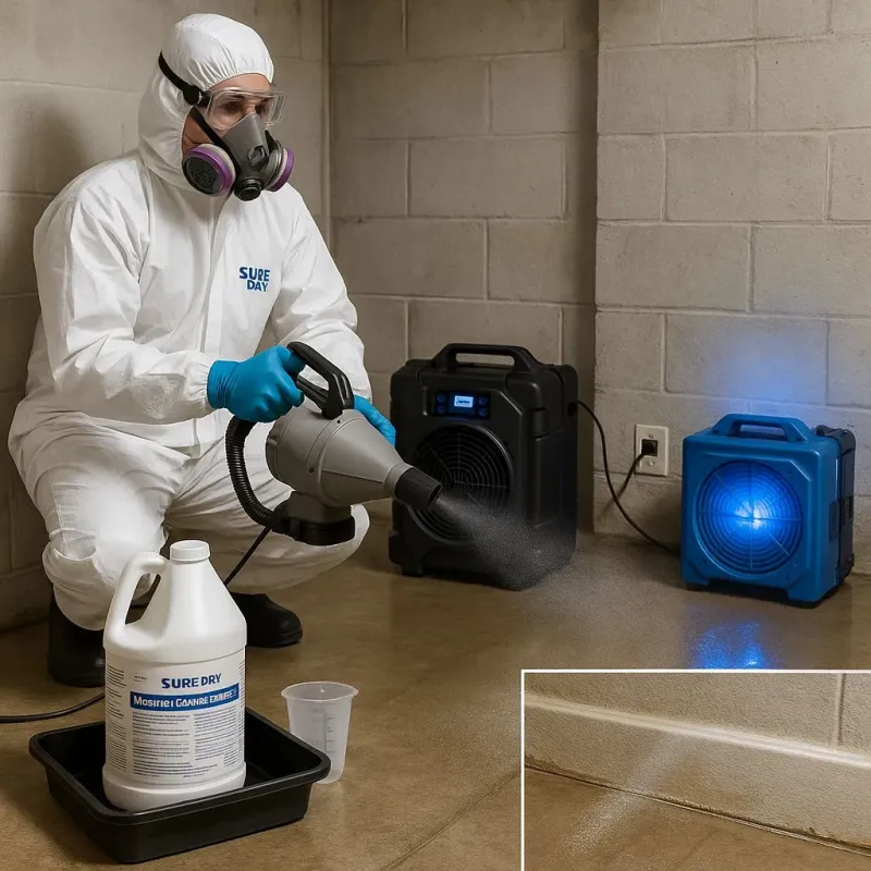 Sanitization and Odor Removal process in Oakridge, OR