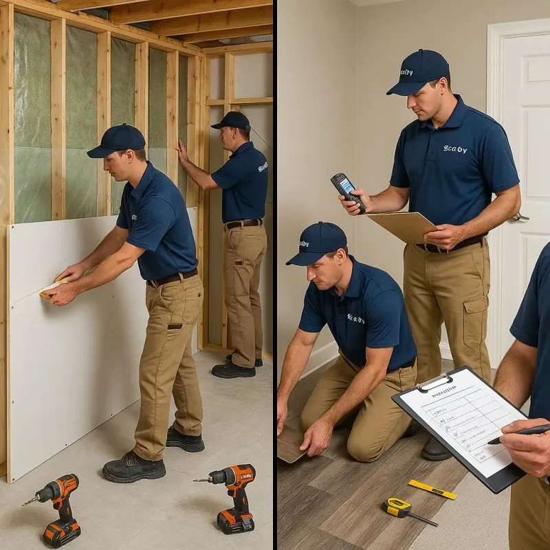 Repairs and Reconstruction process in Oakridge, OR